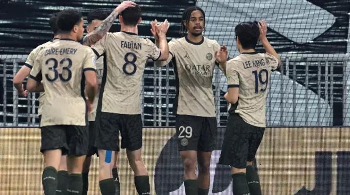 OGC Nice 1-2 Paris Saint-Germain: Champions defeat 10-man hosts to end their top four hopes