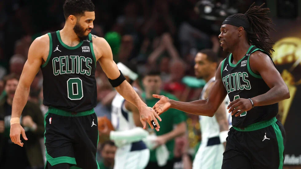 Celtics survive late Mavericks rally to extend NBA finals lead