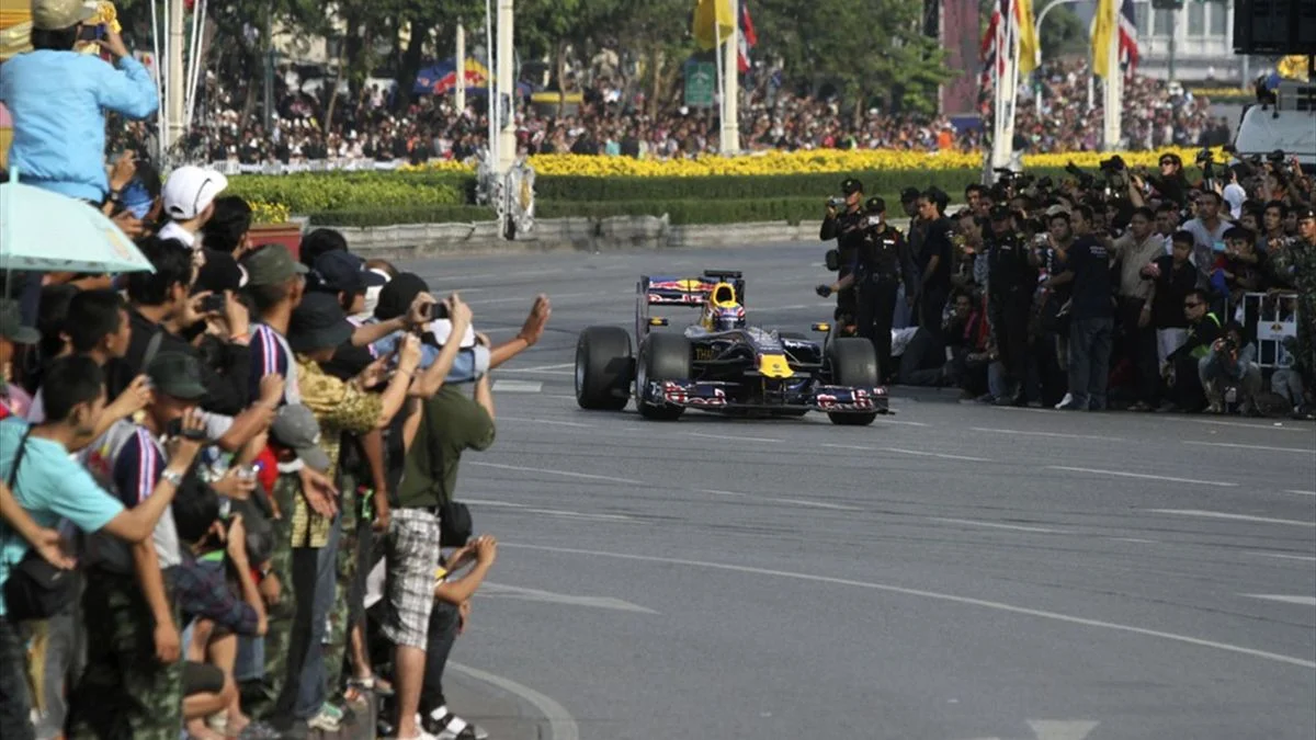 Thailand keen to host Formula 1 race on streets of Bangkok