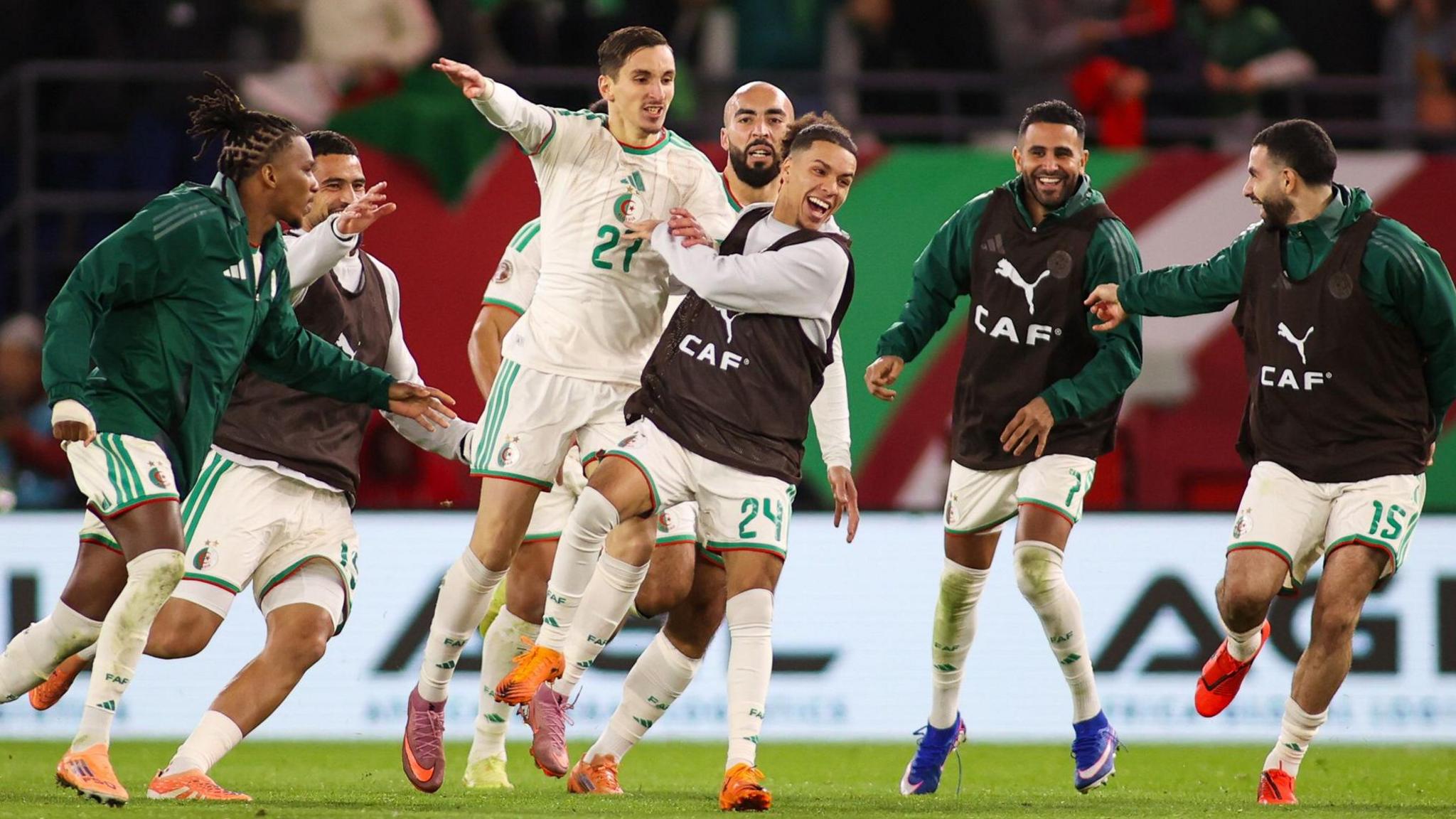 Late Boulbina strike sends Algeria into AFCON 2025 Quarter-Finals after DR Congo battle