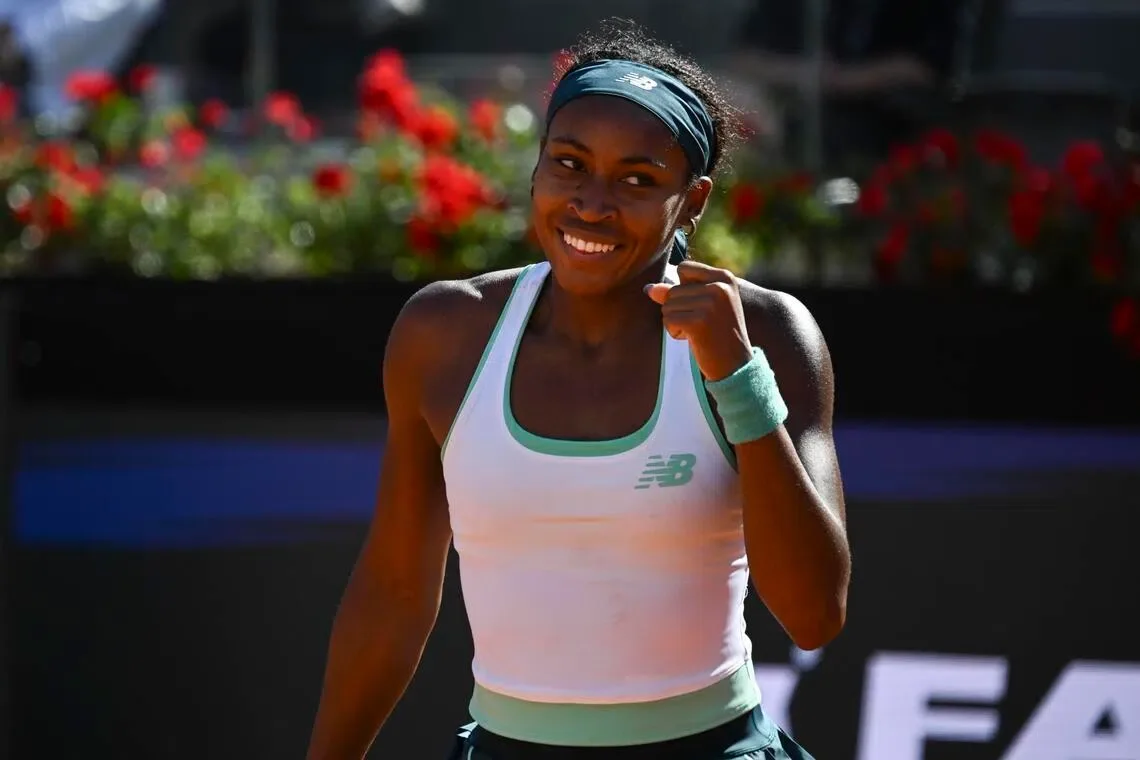 Gauff reaches Italian Open final as Svitolina defeats Swiatek
