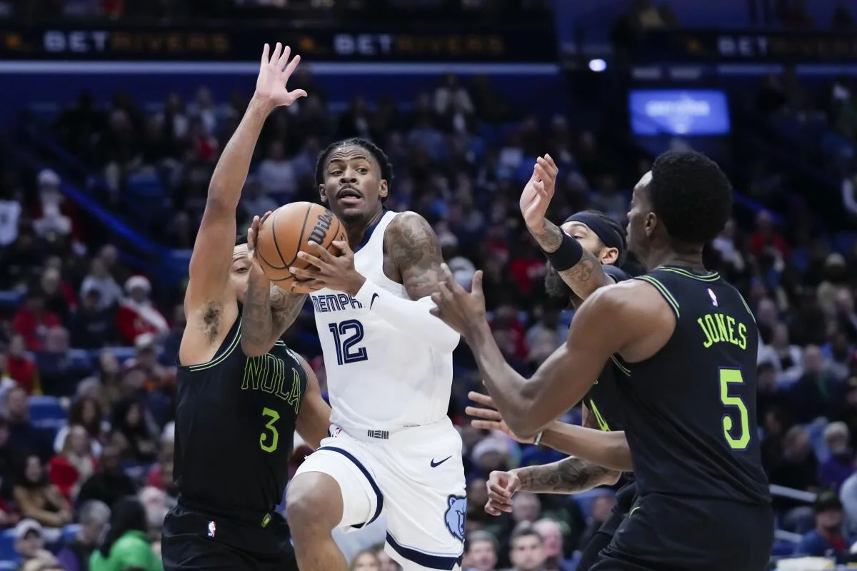 Ja Morant returns from ban to score 34; lifts Grizzlies past Pelicans
