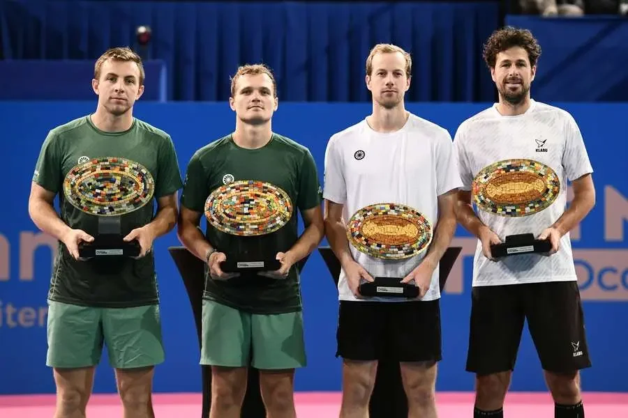 Robin Haase and Botic van de Zandschulp triumph in all-Dutch doubles final in Montpellier