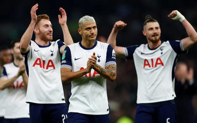 Tottenham Knock Out Manchester City to Reach Carabao Cup Quarterfinals