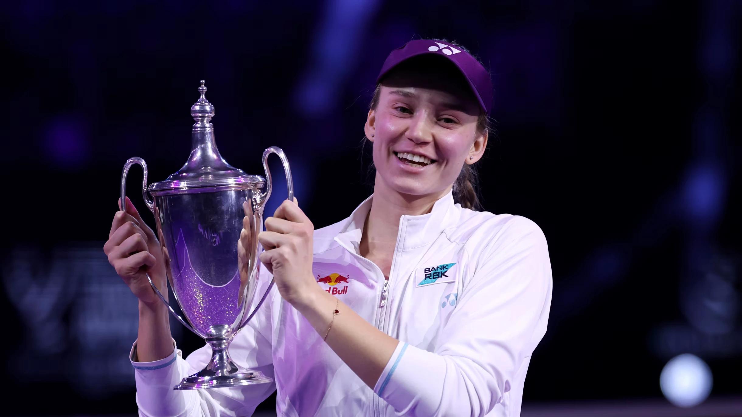Rybakina defeats Sabalenka to claim WTA Finals title and record prize money