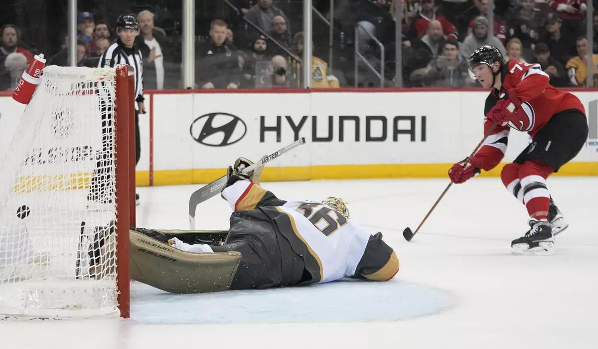 NHL roundup: New Jersey Devils rally past Vegas Golden Knights in OT