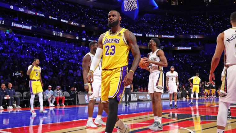 Lakers ease past Pelicans to advance to NBA In-Season Tournament Final
