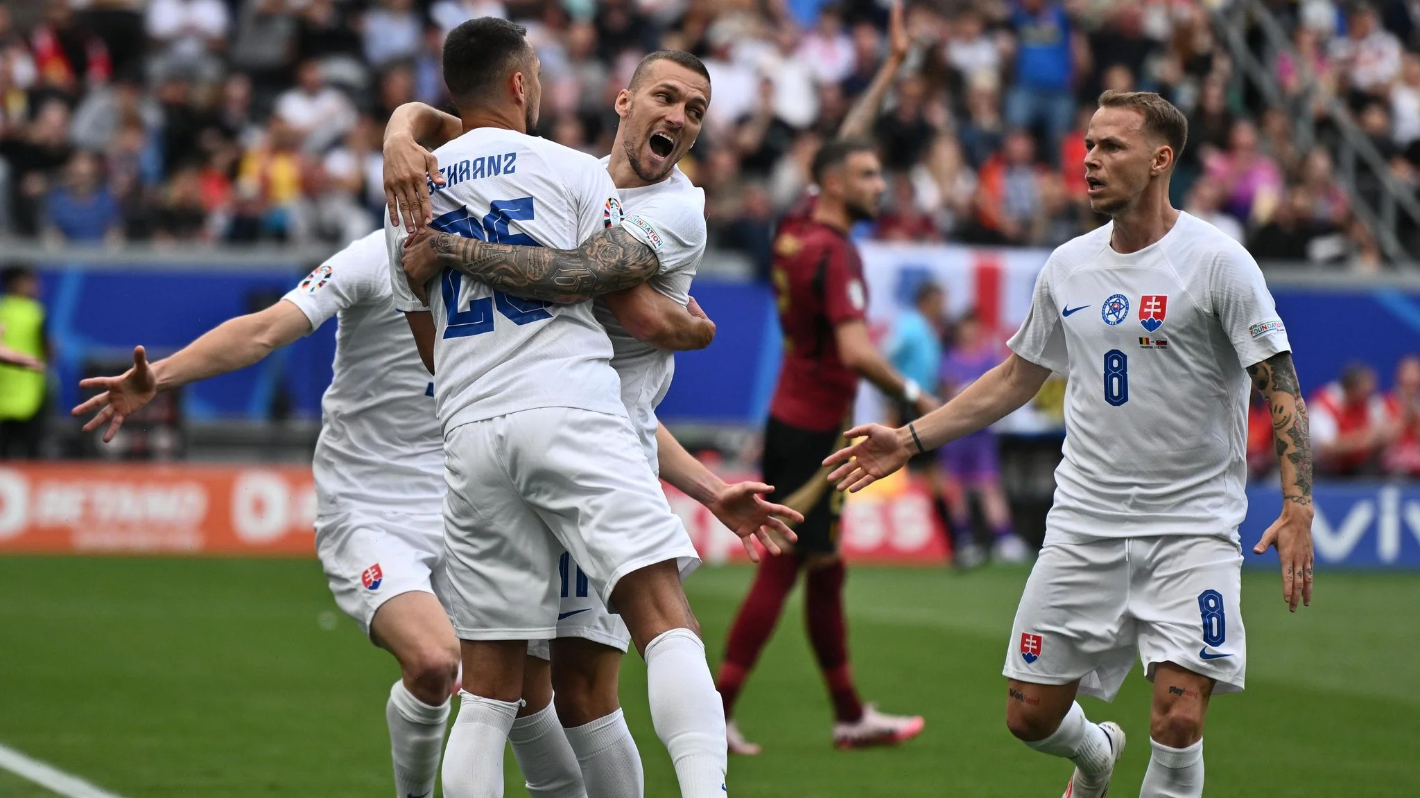 Belgium 0-1 Slovakia: Wasteful Red Devils suffer shock defeat in Euro opener