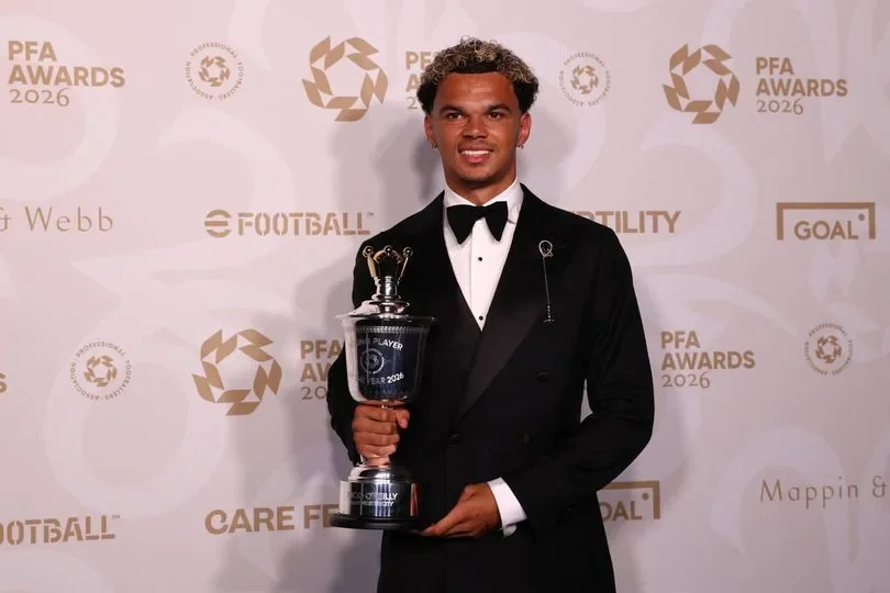 Nico O’Reilly Wins PFA Young Player of the Year Award