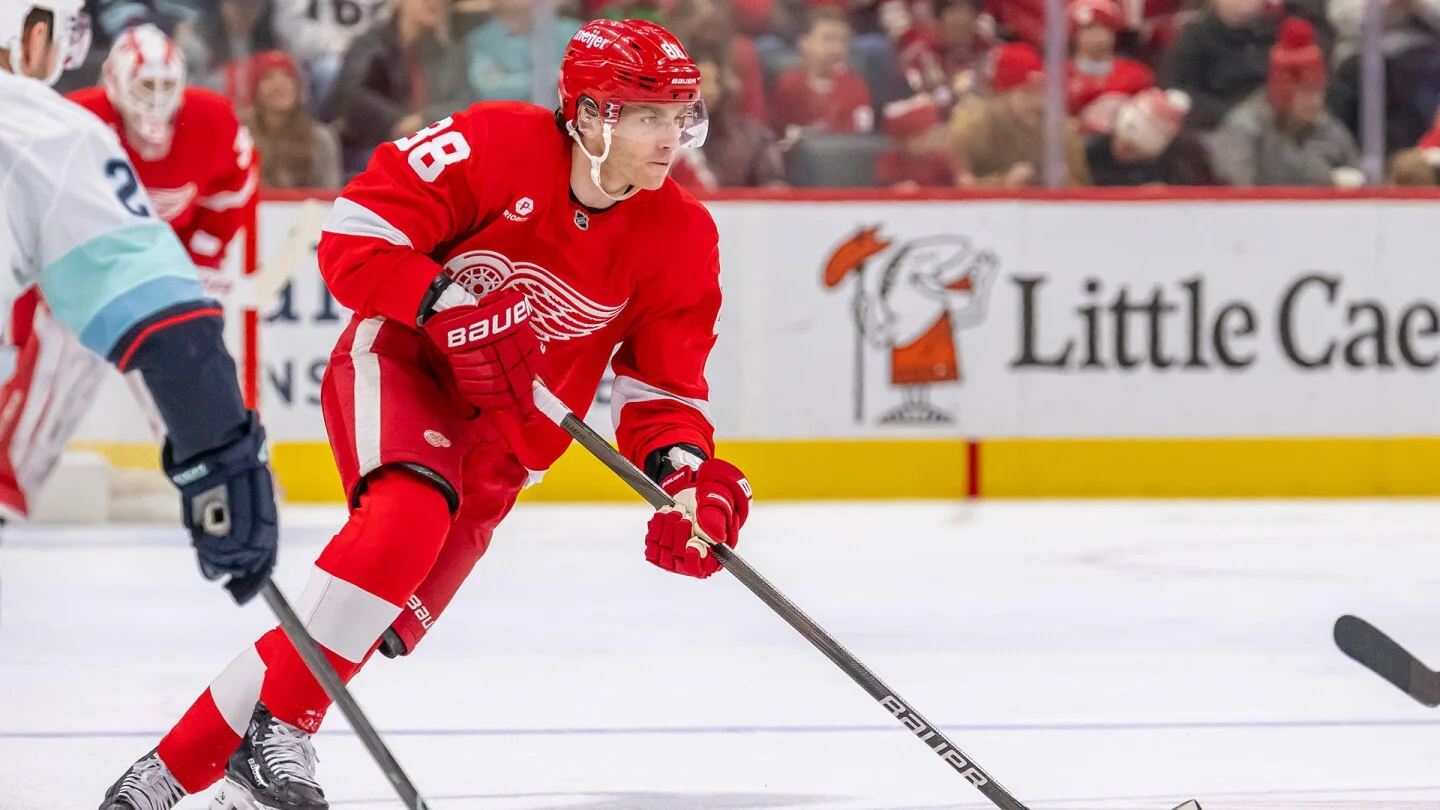 NHL roundup: Red Wings dominate at home, Ducks edge Hurricanes in overtime