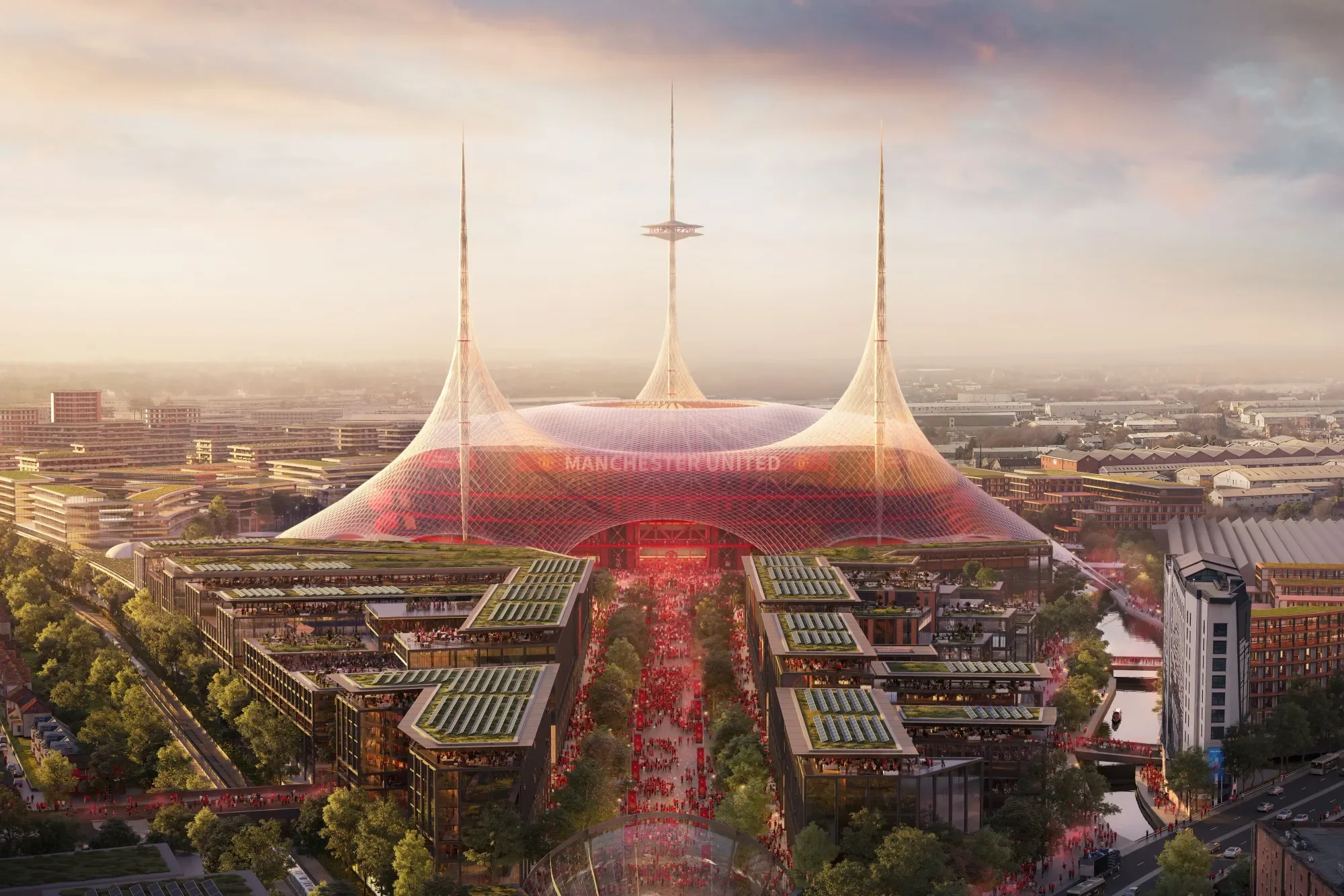 Manchester United unveil bold plan to build the 'world's greatest stadium'