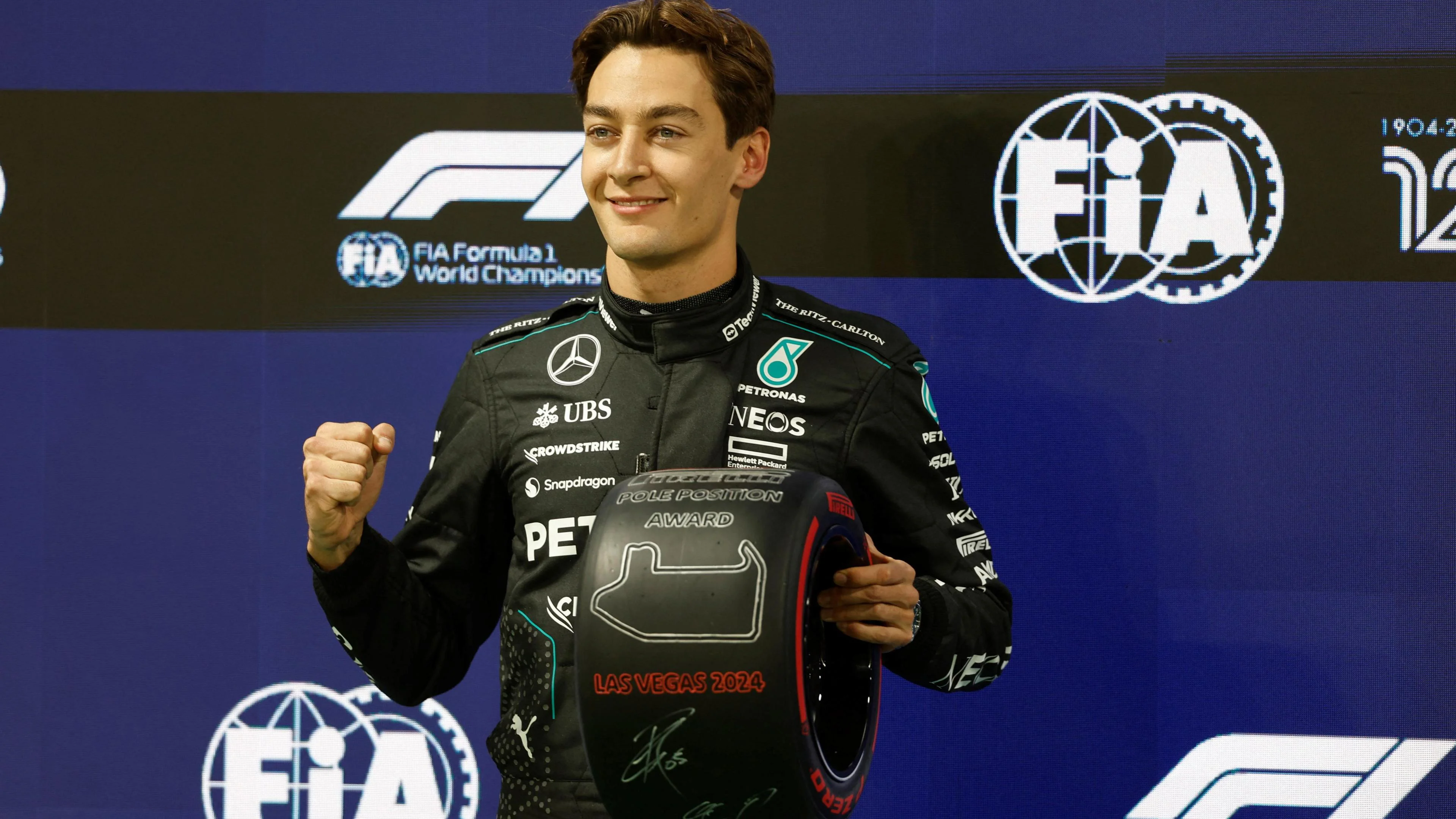 Las Vegas GP Qualifying: George Russell takes pole, Gasly in suprise third