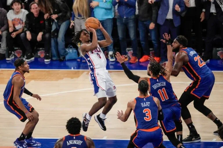 NBA roundup: Maxey magic fires Sixers past Knicks as Bucks stay alive