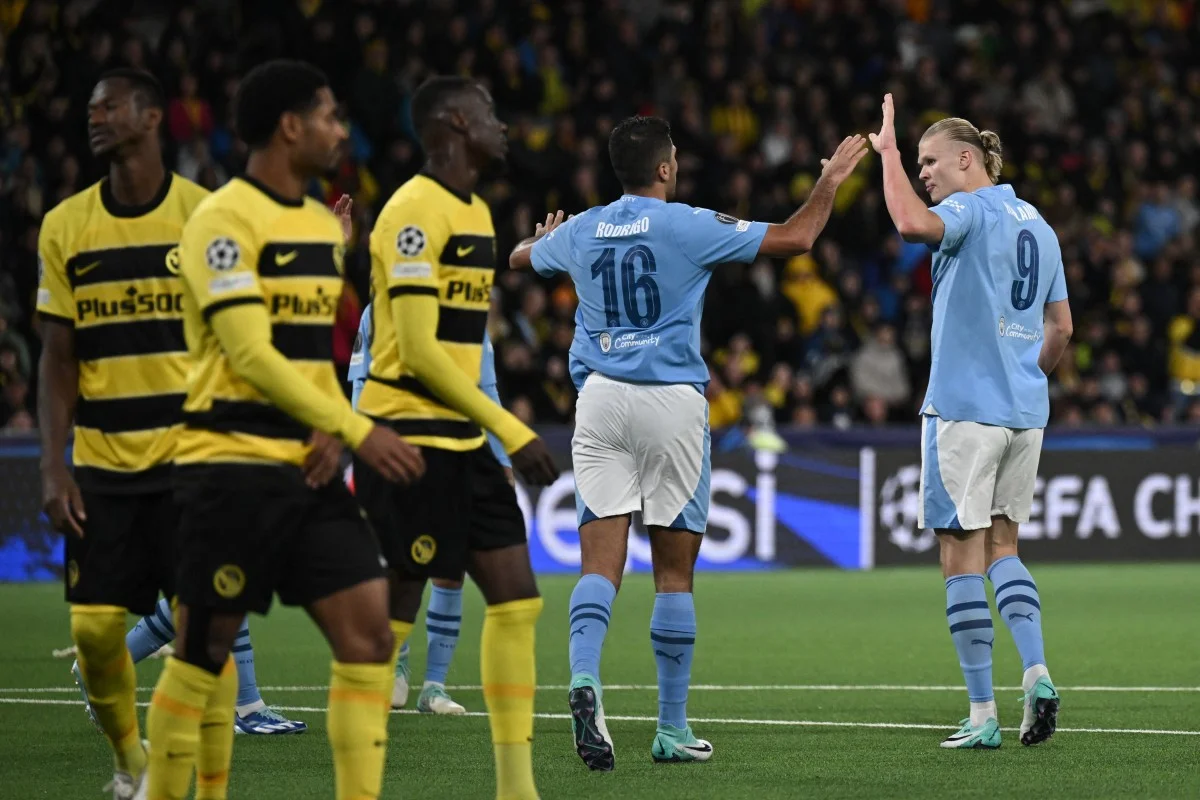 Manchester City Continues Perfect Champions League Start with Haaland's Brace