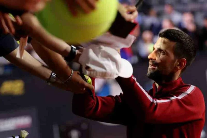 Djokovic struck by bottle after Rome Masters victory