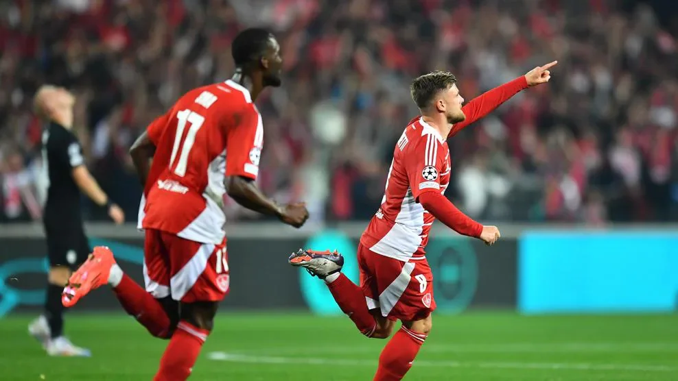 Stade Brestois 29 2-1 Stum Graz: Brest celebrate Champions League debut with impressive victory