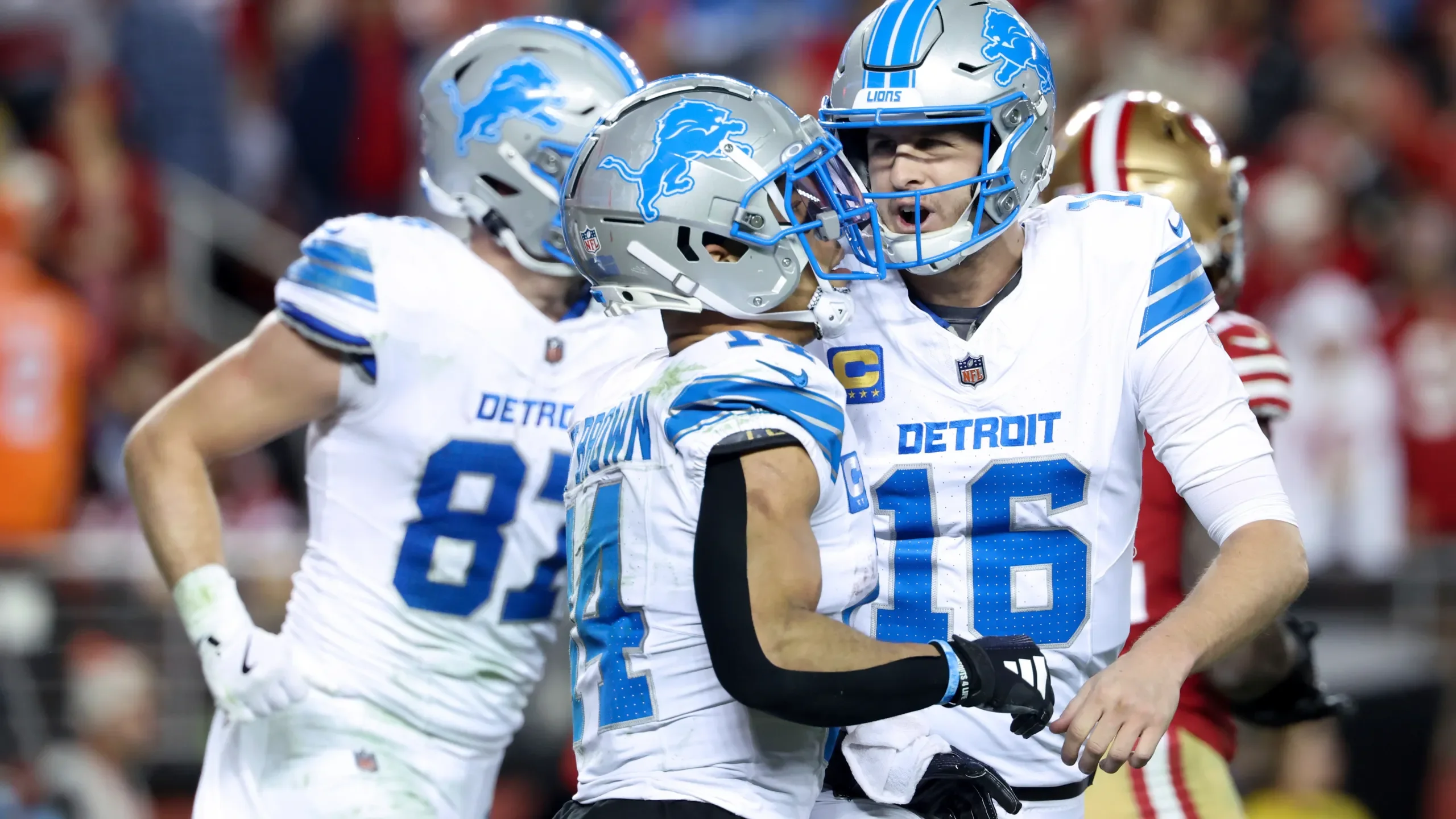 Lions head into Sunday’s NFC North title clash with momentum after defeating 49ers
