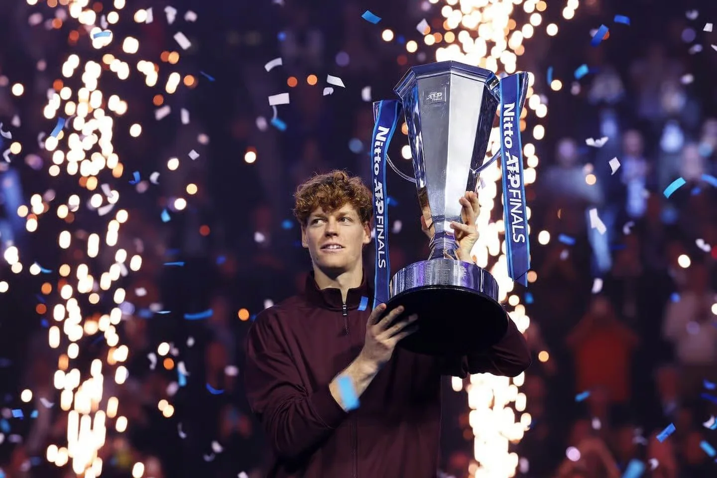 Jannik Sinner defeats Carlos Alcaraz in straight sets to retain ATP Finals crown in Turin