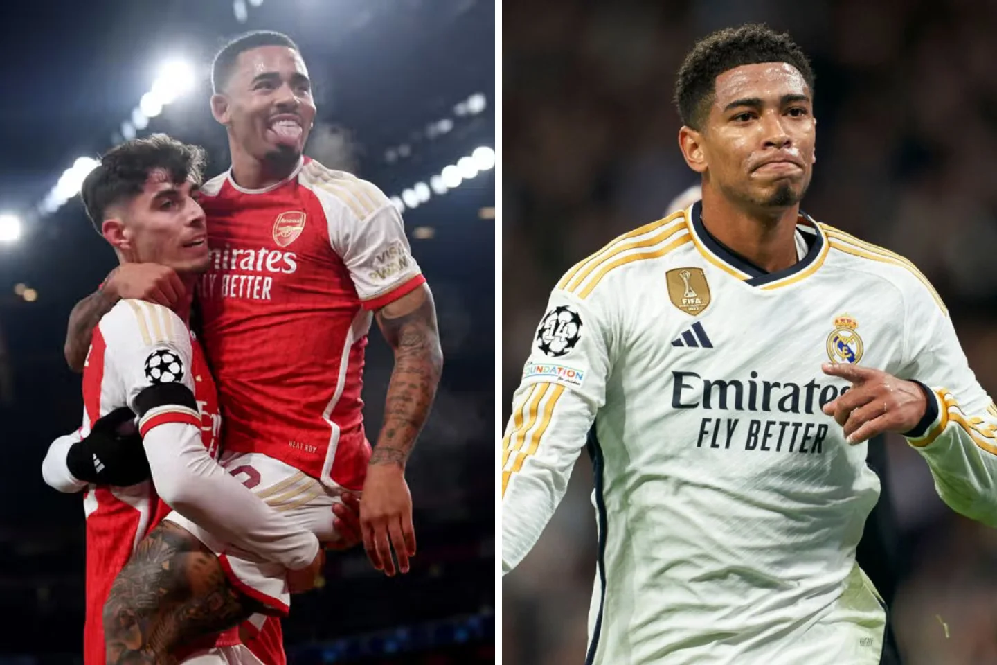 Champions League round-up: Arsenal win emphatically; Madrid defeat Napoli in thriller; Inter pull off three-goal comeback