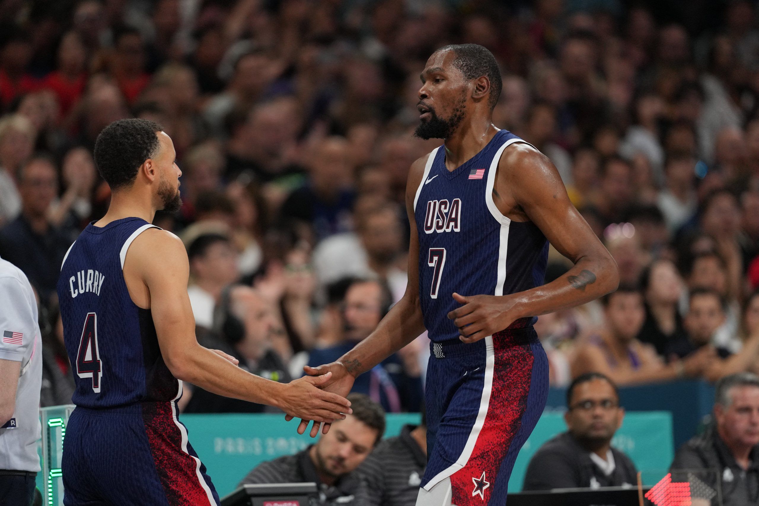 Kevin Durant inspires USA against Serbia to launch Olympic defence