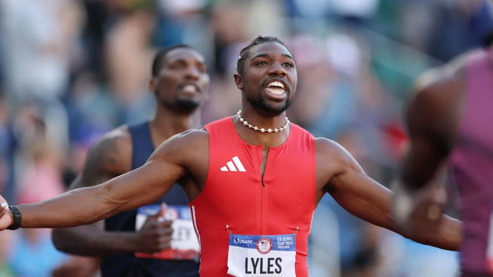 Lyles wins 100m at US trials to qualify for Paris Olympics