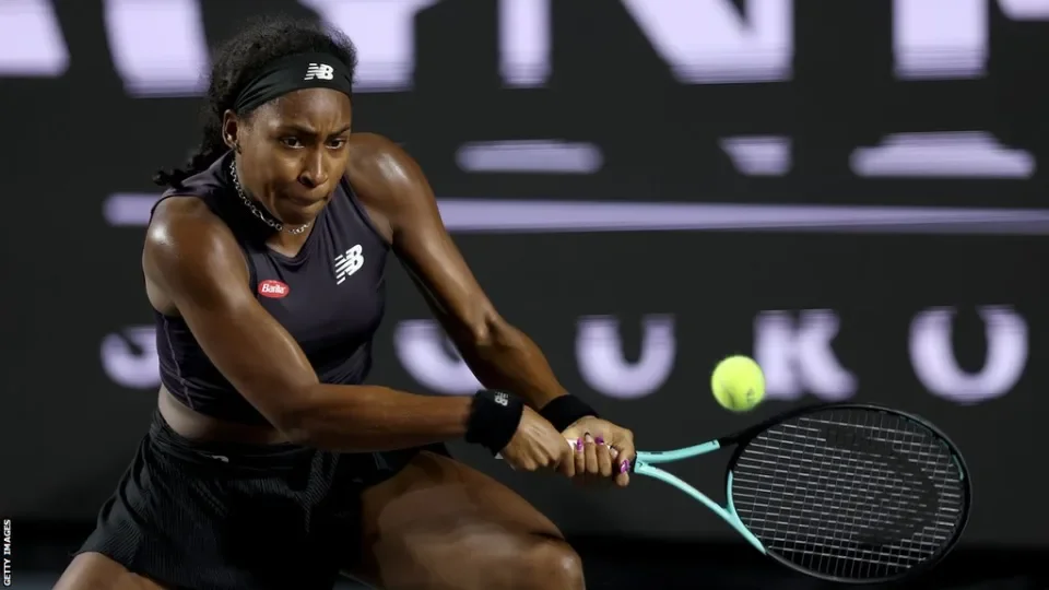 WTA Finals: Coco Gauff sweeps past Ons Jabeur