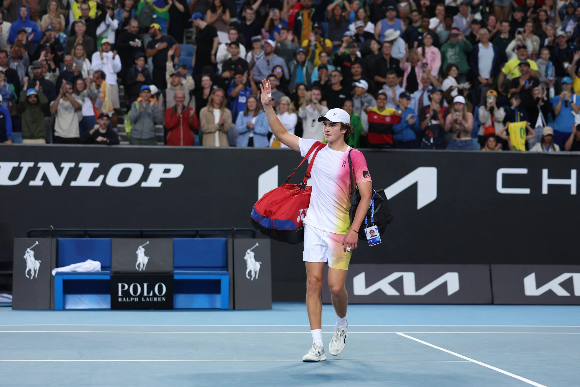 Promising talent Fonseca knocked out of Australian Open after loss to Sonego