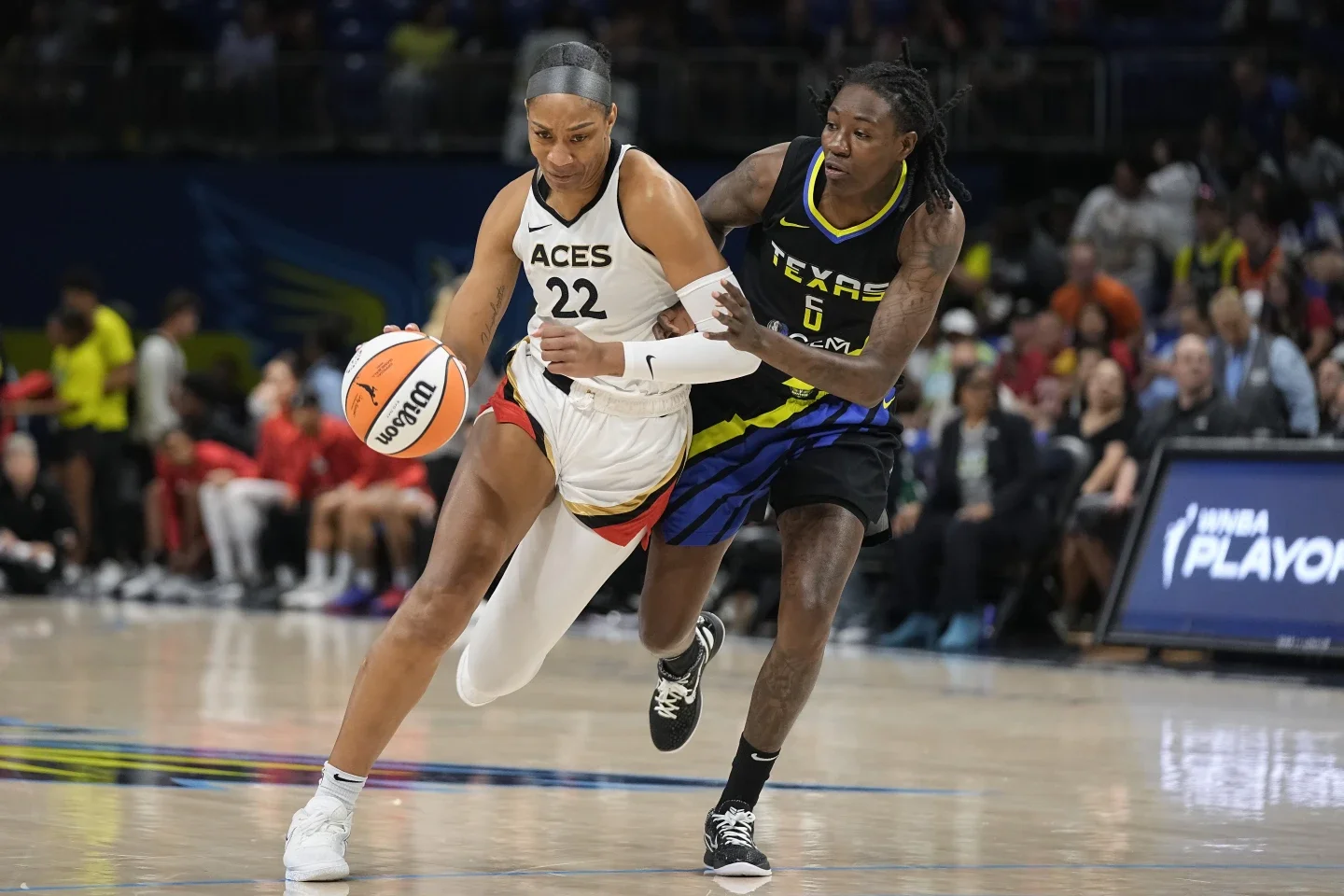 Las Vegas Aces Sweep Dallas Wings 64-61, Return to WNBA Finals