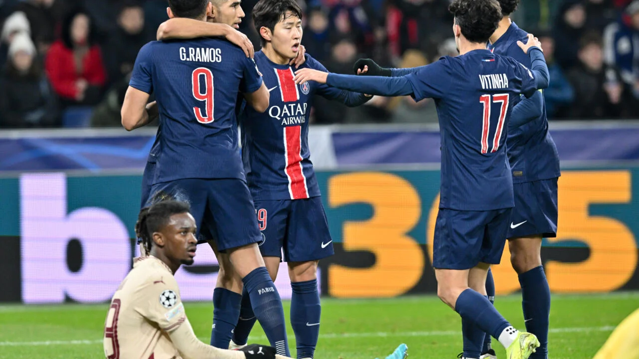 RB Salzburg 0-3 Paris Saint-Germain: Les Parisiens ease past sorry hosts to claim second league phase win