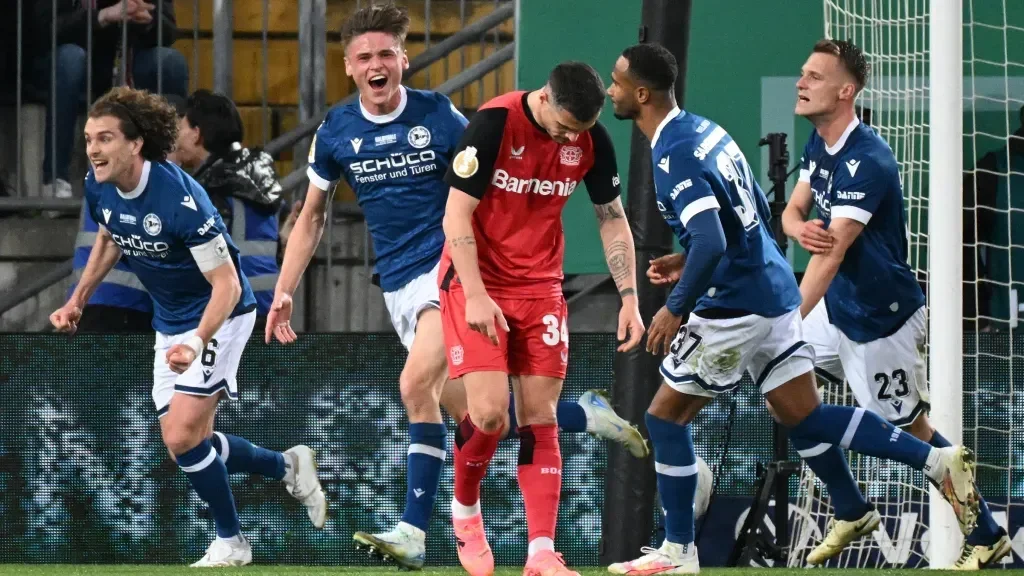 Bielefeld stun holders Leverkusen to reach DFB-Pokal final