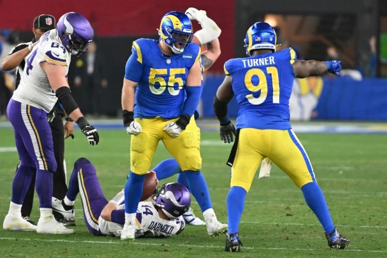 Los Angeles Rams rise above fire-related disruptions to dominate Vikings in Arizona