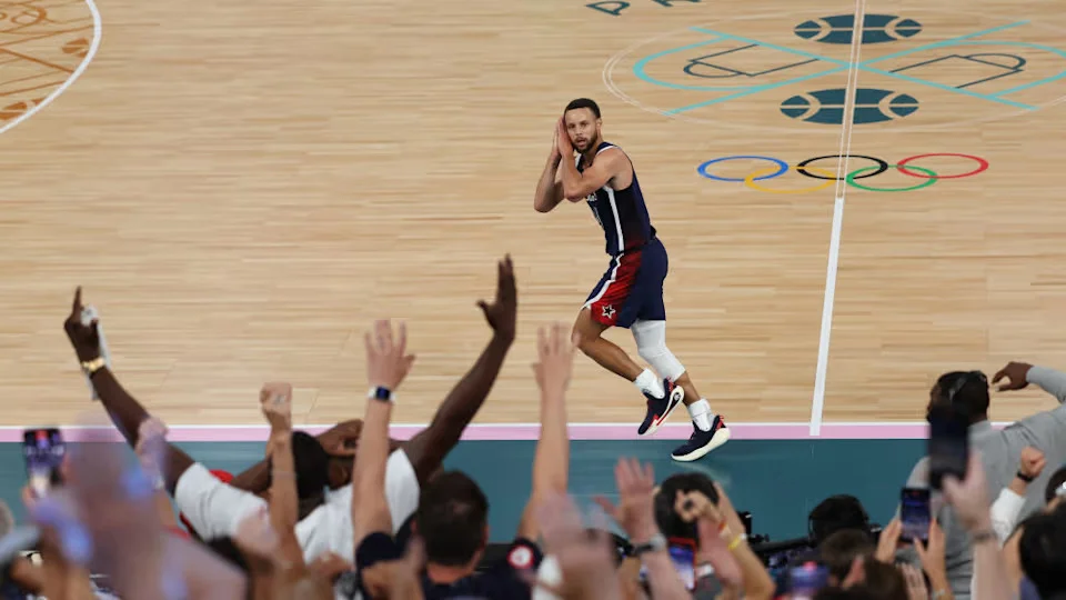 Late Steph Curry flurry sees U.S. hold off France for Olympics basketball gold