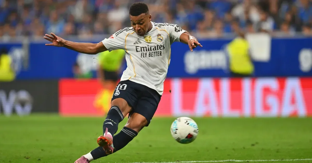 Real Madrid dominates Real Oviedo with Mbappe double in LaLiga victory