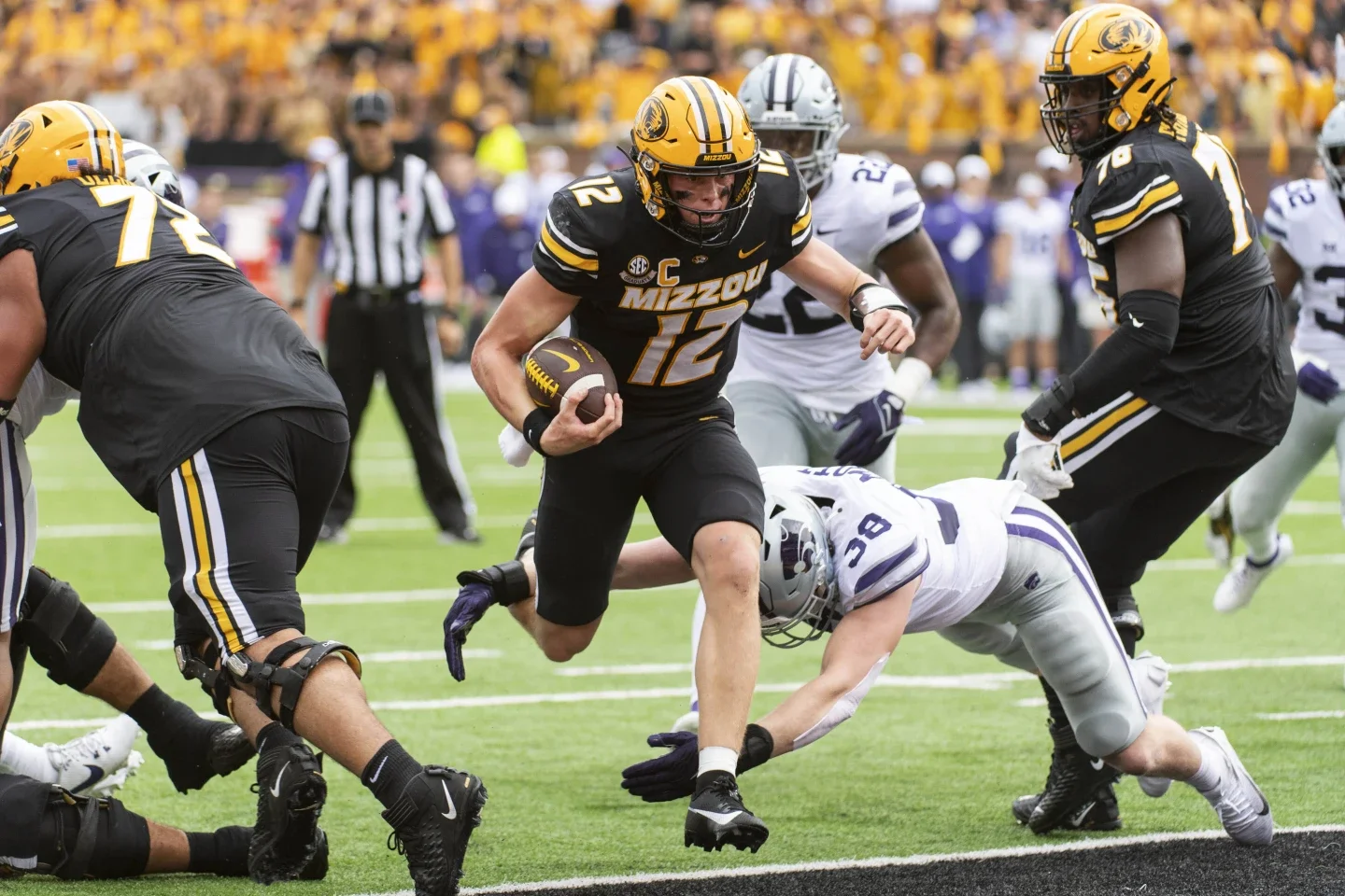 Missouri Stuns No. 15 Kansas State with Unbelievable 61-Yard Field Goal Buzzer-Beater