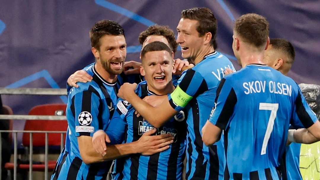 Club Brugge bounce back to beat Sturm Graz in brave Champions League display