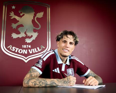 Aston Villa sign Alejandro Garnacho on loan from Chelsea
