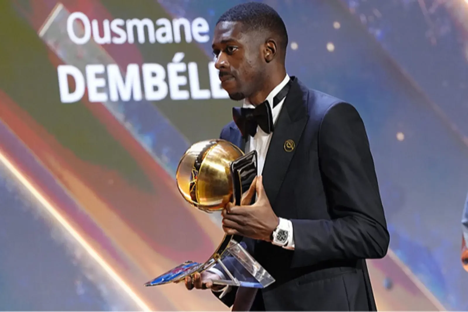 Ousmane Dembélé named Best Male Player at Globe Soccer Awards