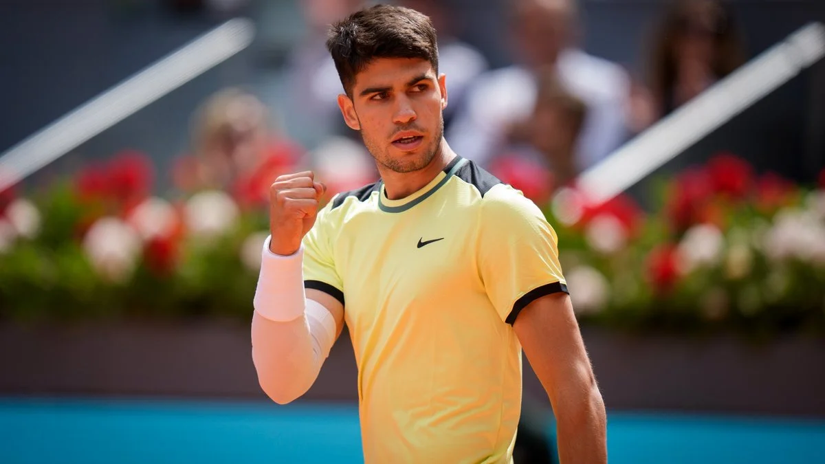 Champions Carlos Alcaraz and Aryna Sabalenka through in Madrid Open
