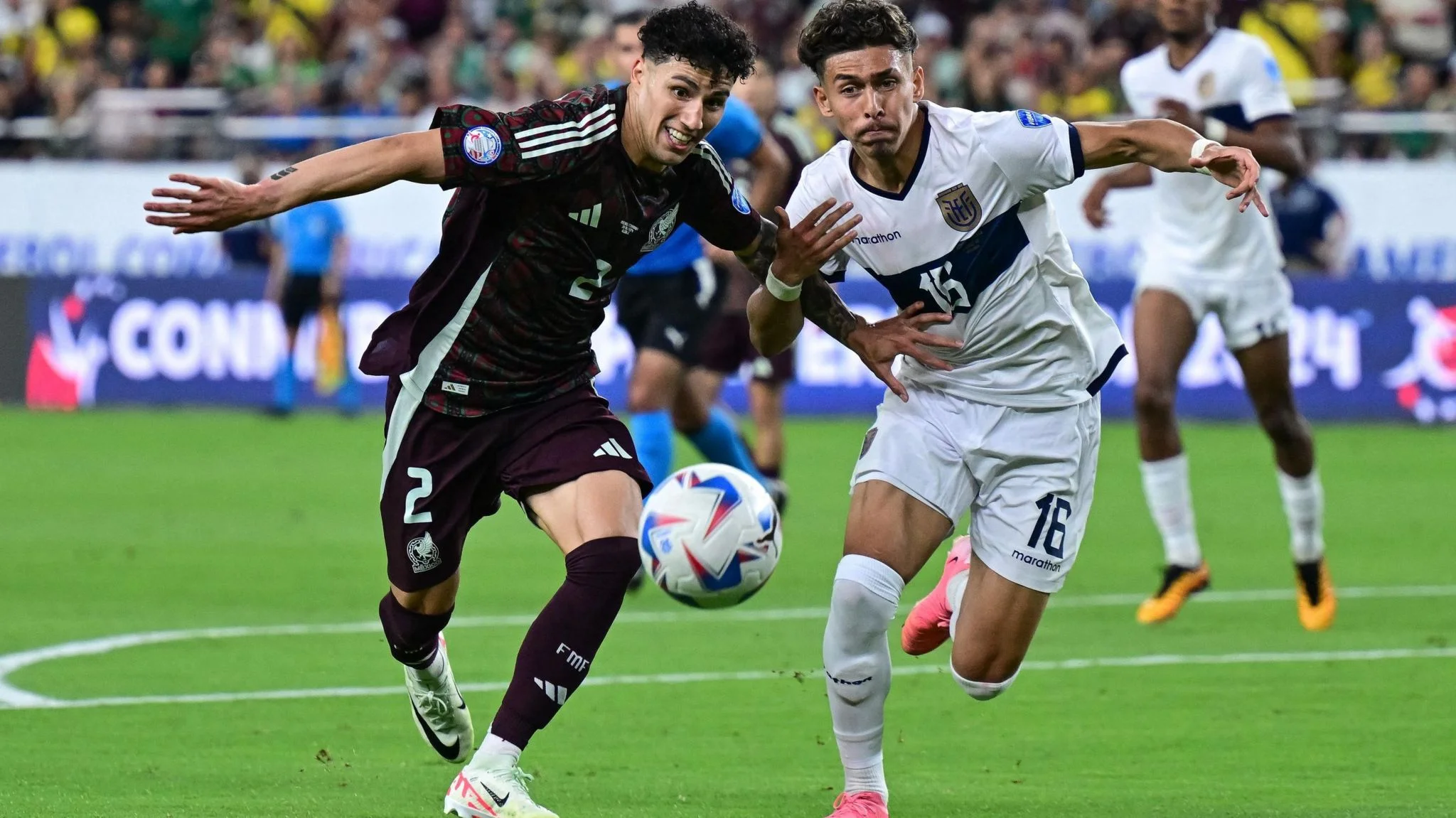 Ecuador edge Mexico to Copa América quarter-final spot in dramatic Group B finale