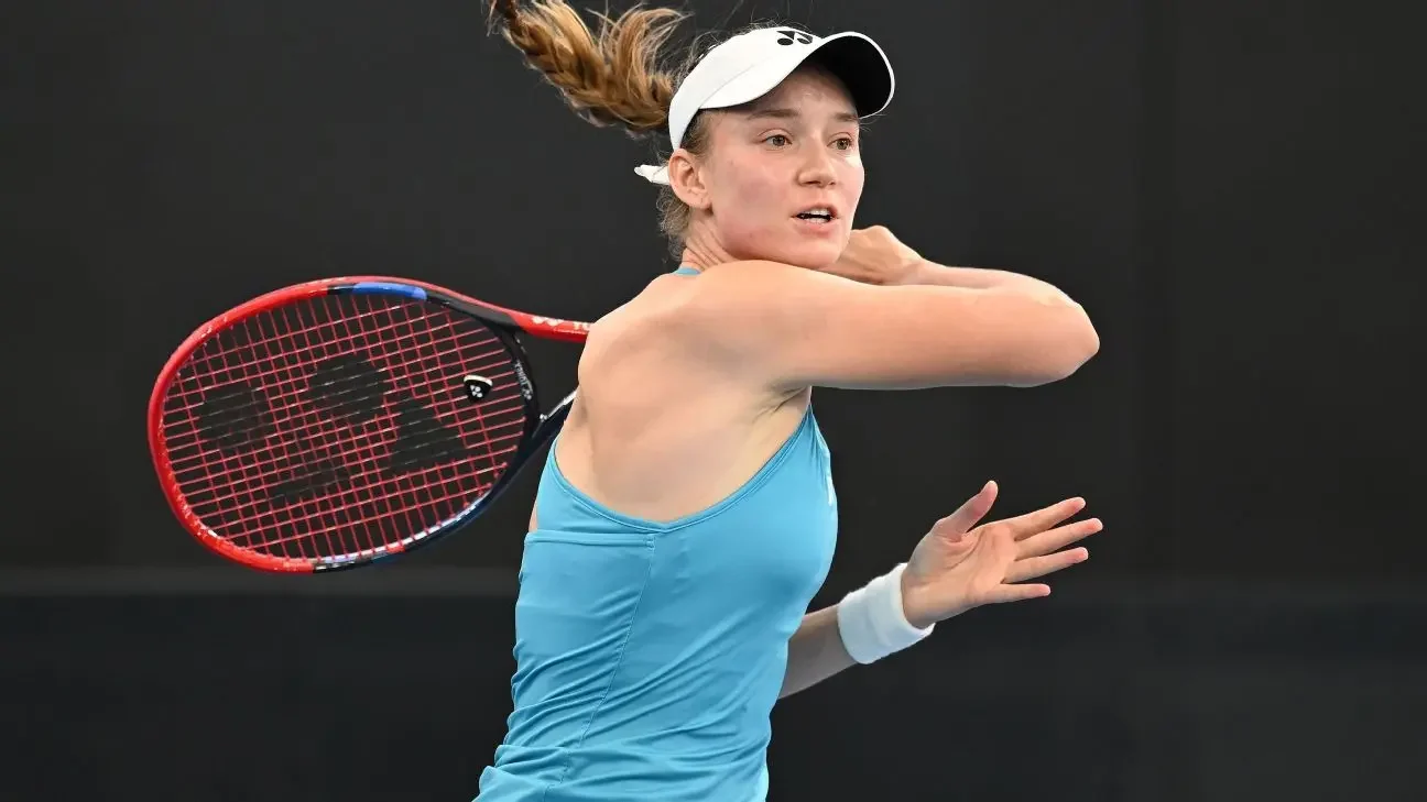 Rybakina leads Kazakhstan past Australia in Billie Jean King Cup thriller