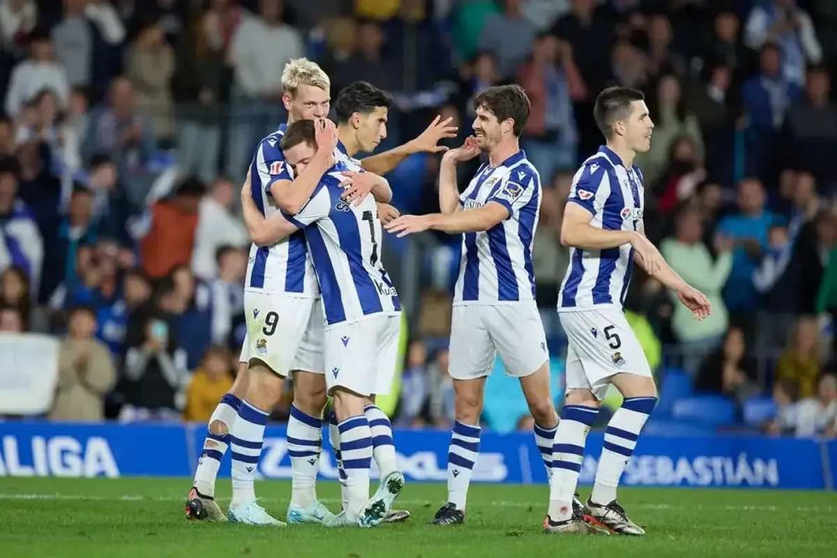 FC Midtjylland 1-2 Real Sociedad: La Real take slender first-leg lead in Europa League play-off tie