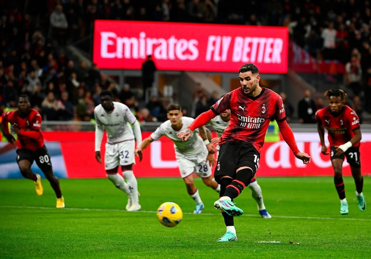 AC Milan 1-0 Fiorentina: Hernandez penalty edges Rossoneri past visitors, Camarda makes history