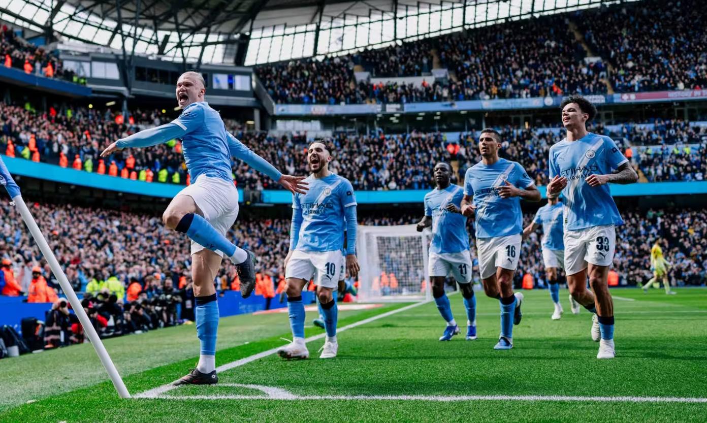 Haaland hat-trick powers Man City past Liverpool into FA Cup semi-finals