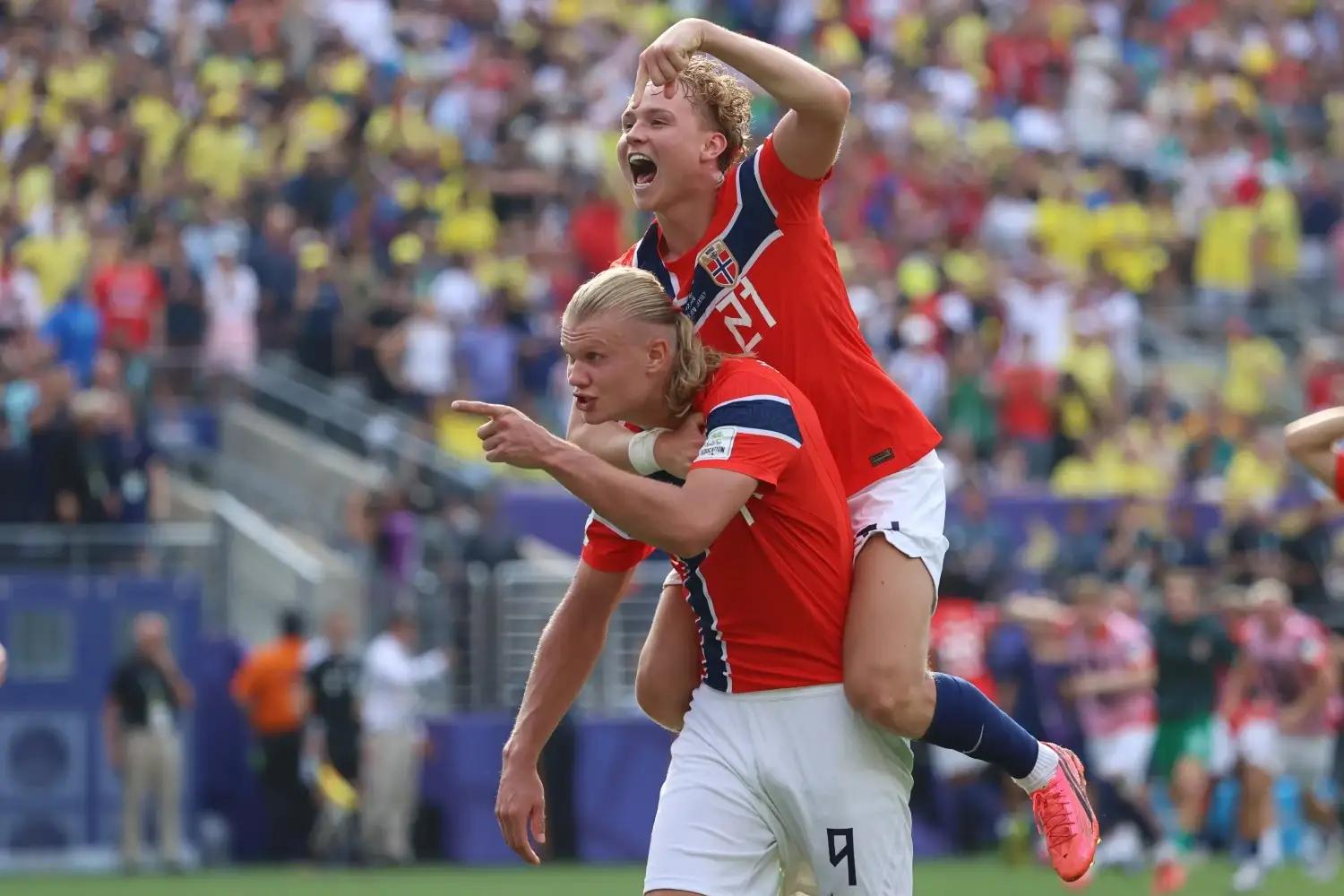 Norway 2-1 Brazil: Haaland sends Norway into Quarter-finals