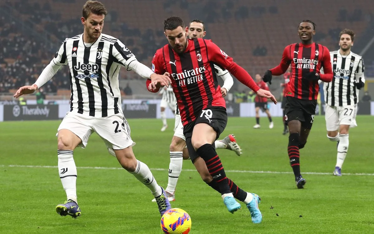 Juventus and Milan face off in fight for second place