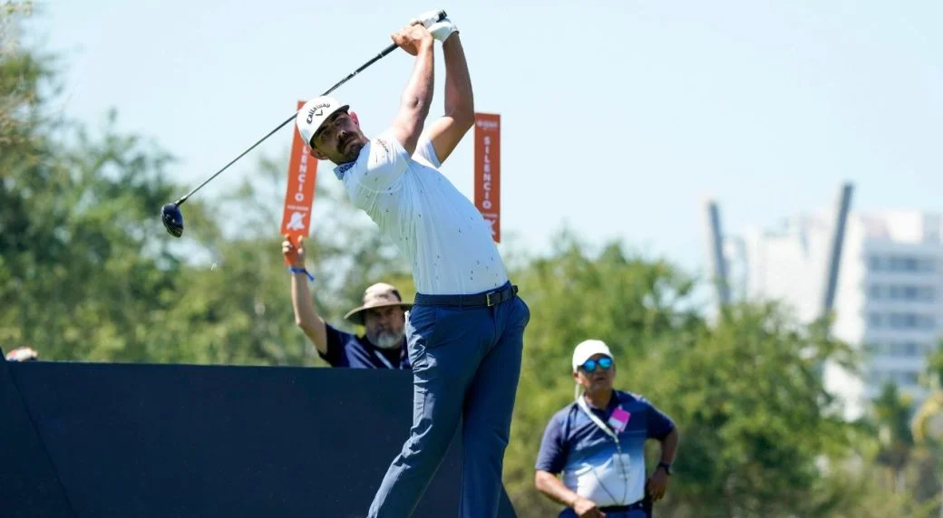 Erik van Rooyen rides two eagles to PGA Tour Mexico Open lead