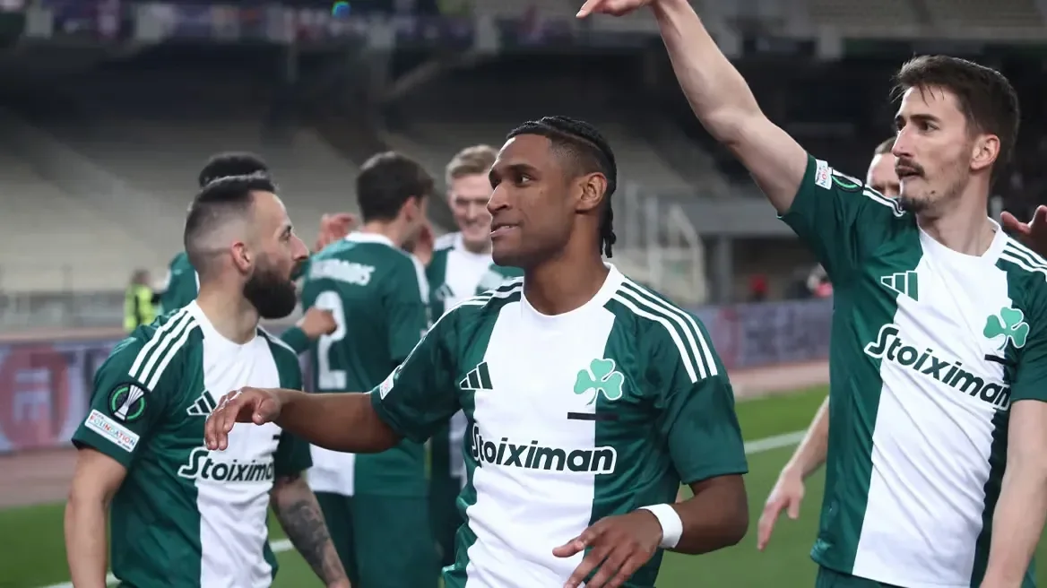 Panathinaikos 3-2 Fiorentina: Hosts edge five-goal thriller to take slender lead in Round of 16 tie