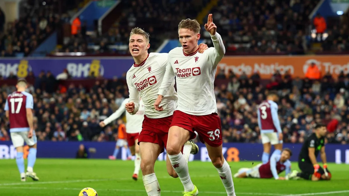 Aston Villa 1-2 Manchester United: McTominay scores late winner as Red Devils edge Villans