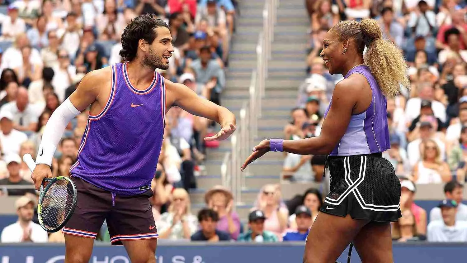 US Open: Alcaraz and Serena Williams advance to Mixed Doubles QFs