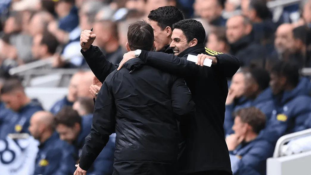 Arteta urges Arsenal to keep feet on the ground after Spurs win